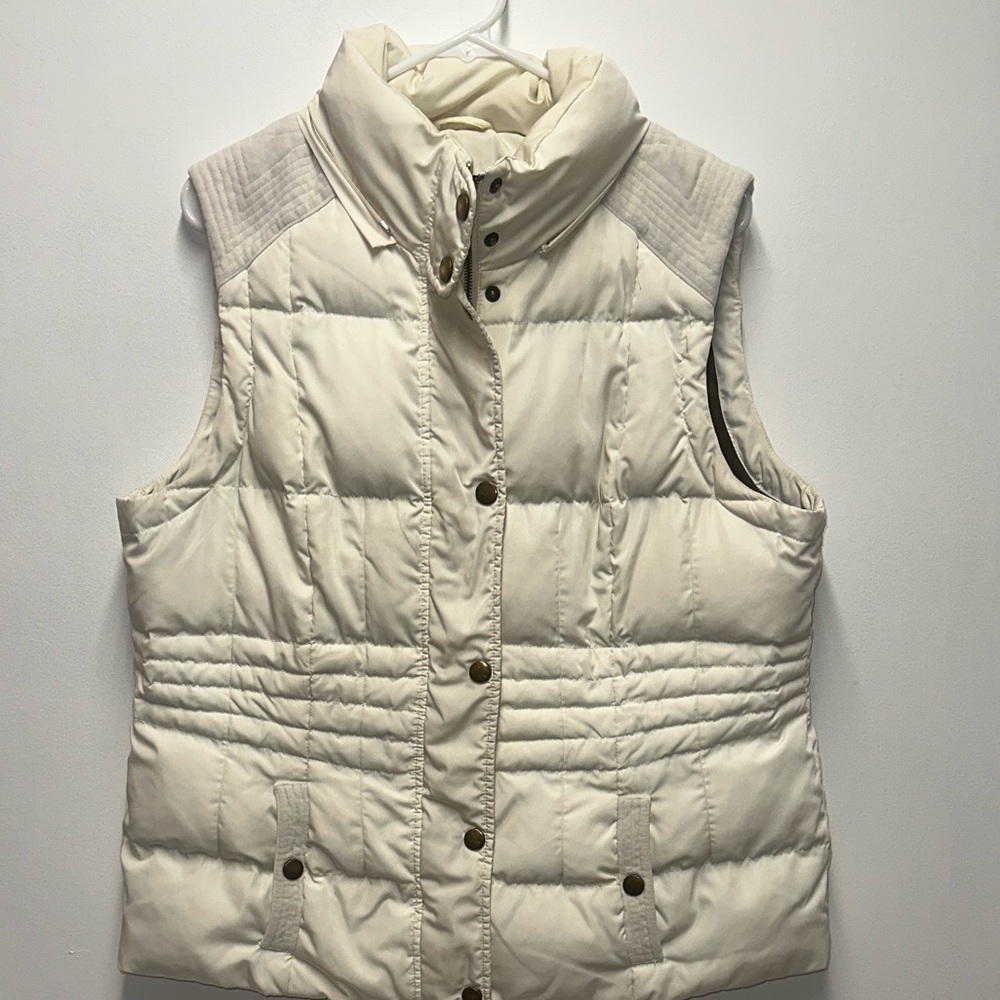 a.n.a Off-White Quilted Vest